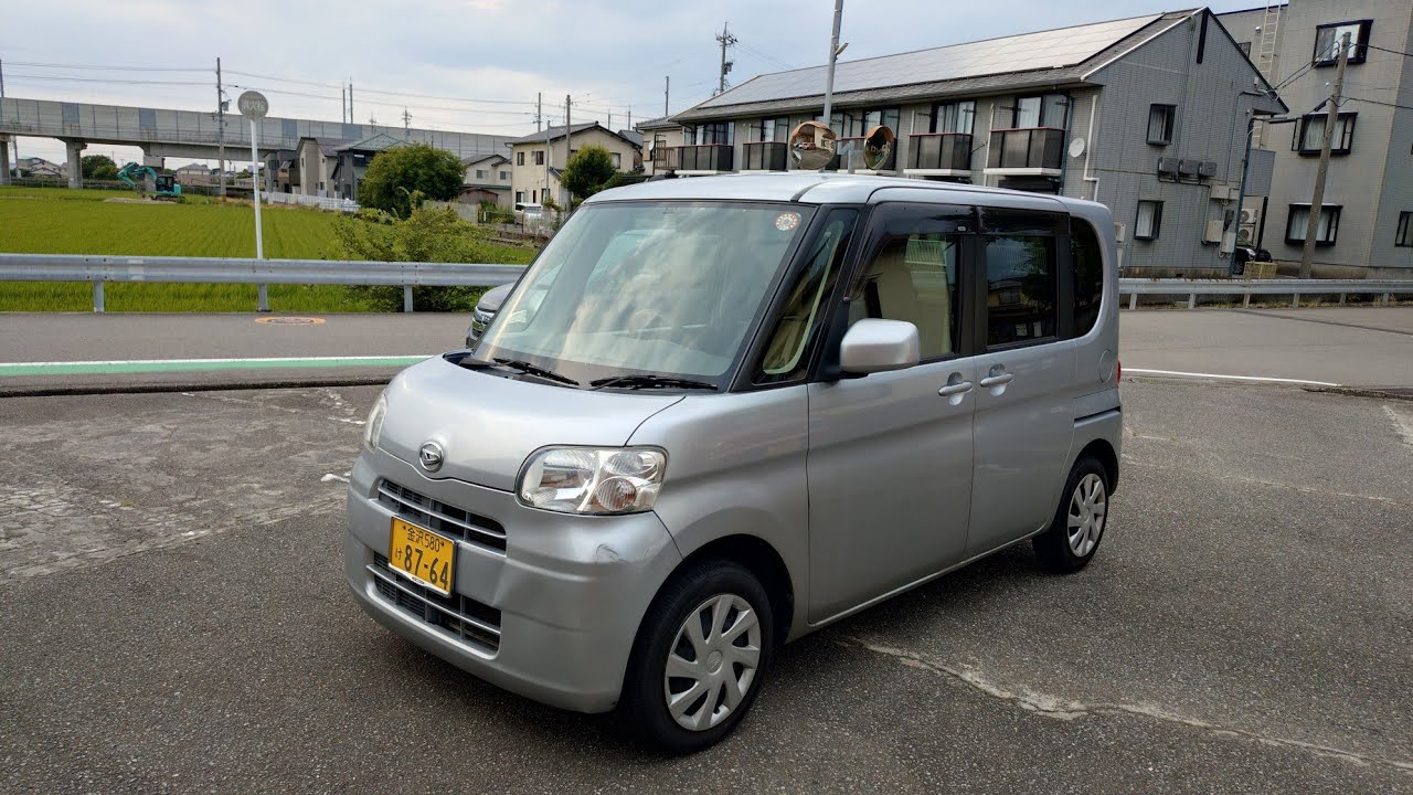 足に使って!後期型24年タント L 車検9年6月 両側スライドドア - YouTube