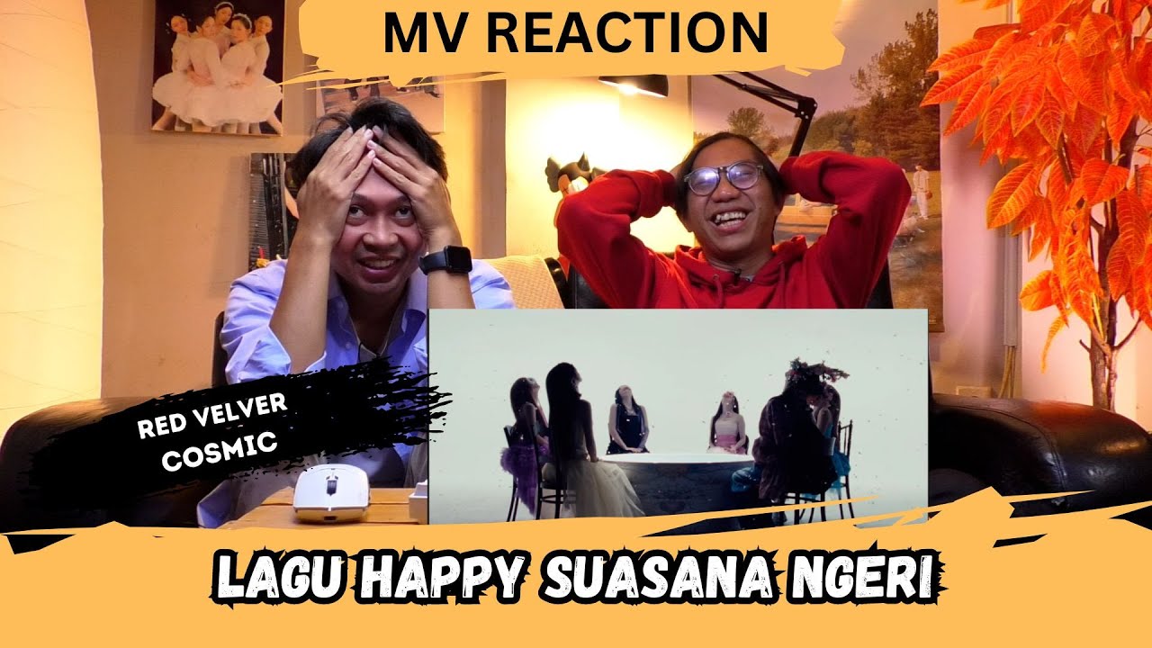 RED VELVET - COSMIC MV REACTION