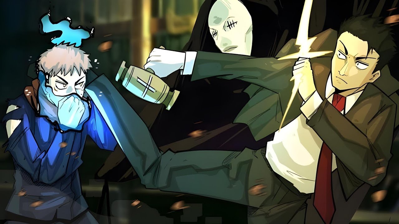 ITADORI VS HIGURUMA ( JUJUTSU KAISEN  MANGÁ MOTION DUBLADO )