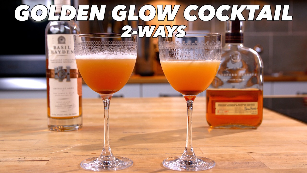 Vintage Cocktails: The Golden Glow! - YouTube
