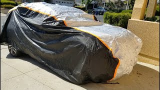 10 Layers Truck Car Cover Waterproof All Weather Rain Snowproof UV Protection Windproof Pickup