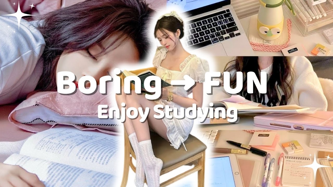How to Study Boring Subjects (and Actually Enjoy It!) 📚