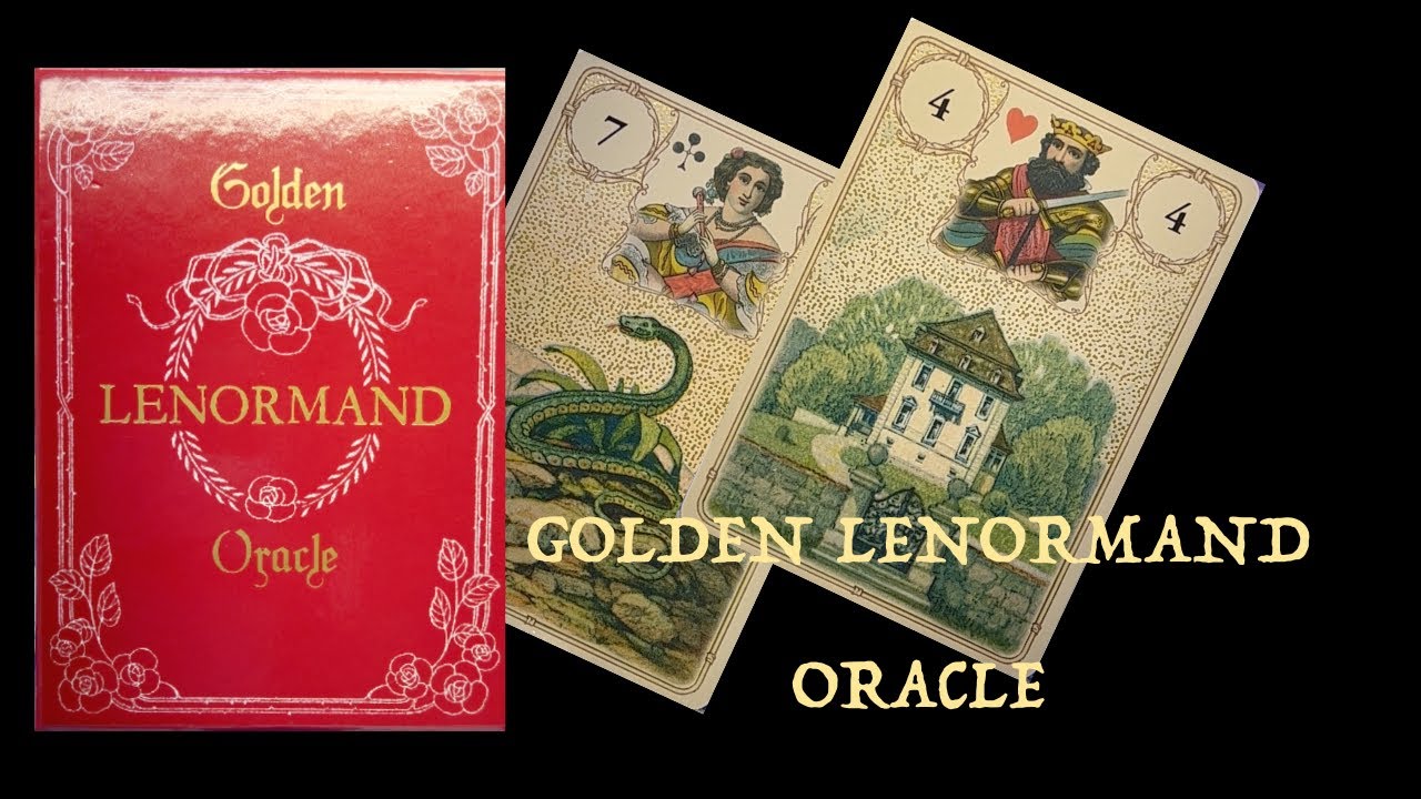 Golden Lenormand Oracle - The Tarot Garden