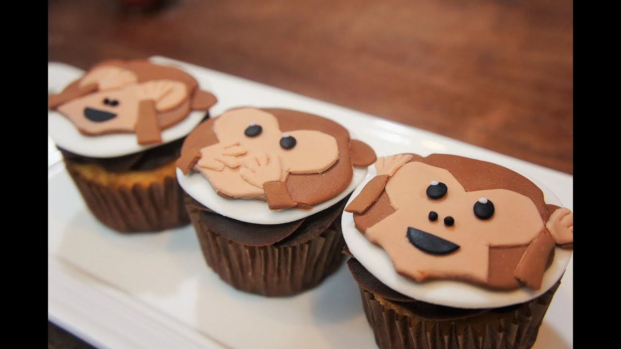 How To Make A Monkey Cupcake Cake How To Make A Monkey Cupcake Cake