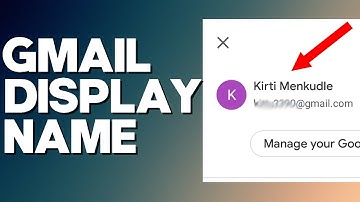 How to Change Display Name in Gmail on Android Phone 2022