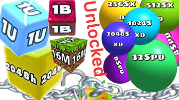 Live: Blob Merge 3D- 32SPD vs Jelly Run 2048 [Jelly Race Number Game, Jelly Merge] vs Shape Merge