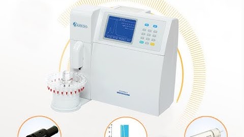 AUDICOM HbA1c Analyzer | LPLC | AC 6601 | 4K UHD |Chromatography/ion-exchange liquid chromatography