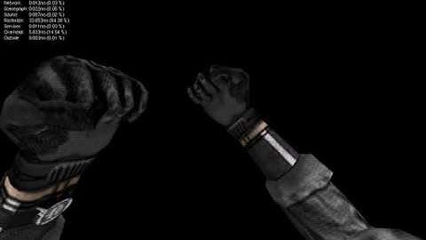 Blender game engine FPS hands.avi