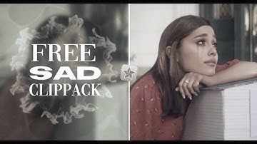 FREE SAD CLIPPACK VIDEOSTAR QR CODES PRESETS FOR SAD EDITS // MadEdits