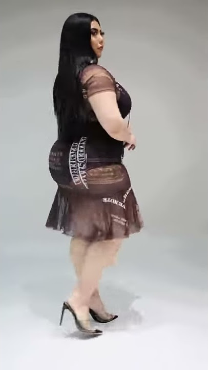 Plus Size Sheer Money Dress-Jahvysams21