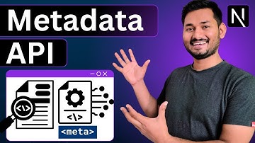 Metadata API in Next.js | Next.js Complete Course | S2 Ep. 7