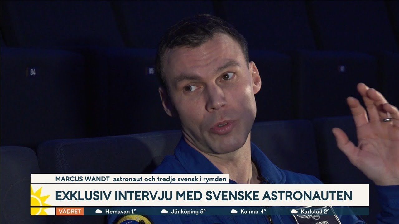Marcus Wandt om rymdupplevelsen: ”Jag skulle gärna vilja ta en svän… | Nyhetsmorgon | TV4 & TV4 Play