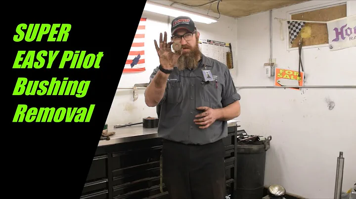 *Tech Tip Tuesday* The easiest way to remove a pilot bushing with no special tools!!