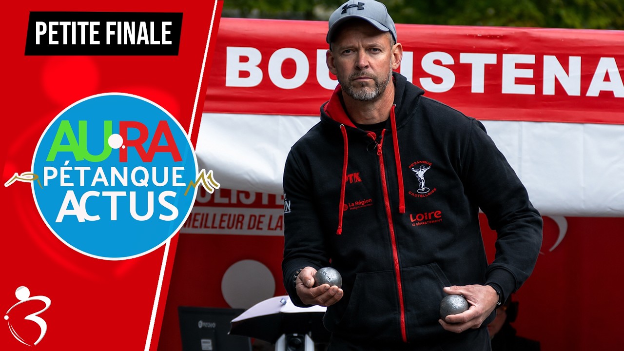 Miniature : Petite Finale FREYCON/GARCIA vs GEOFFRAY/PHILIBERT : Championnat Régional AURA doublette mixte