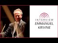 Capture de la vidéo Conductor Emmanuel Krivine Interview