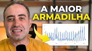 YouTube thumbnail: O problema dos negócios sazonais