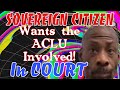 Sovereign Citizen Wants the ACLU Involved Full Case in Court