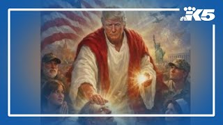 Catholics React To President Trumps A.i. Post Depicting Him As Christ