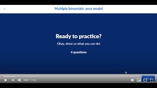 Polynomials Multiply Binomials Area Model