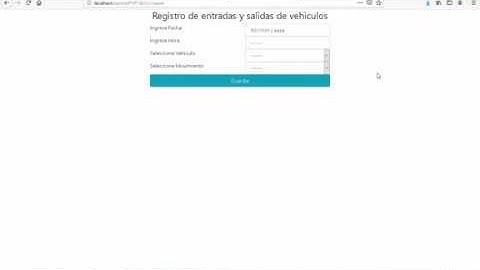 CRUD PHP Parte 4 PDO,MVC,  Actualizar Registros con bootstrap CSS  Estacionamiento