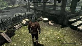 Skyrim How To Get Free Lumber/Sawn Logs