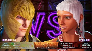 Street Fighter 6 - Lucroness (Marisa) vs Richter Masters (Elena)
