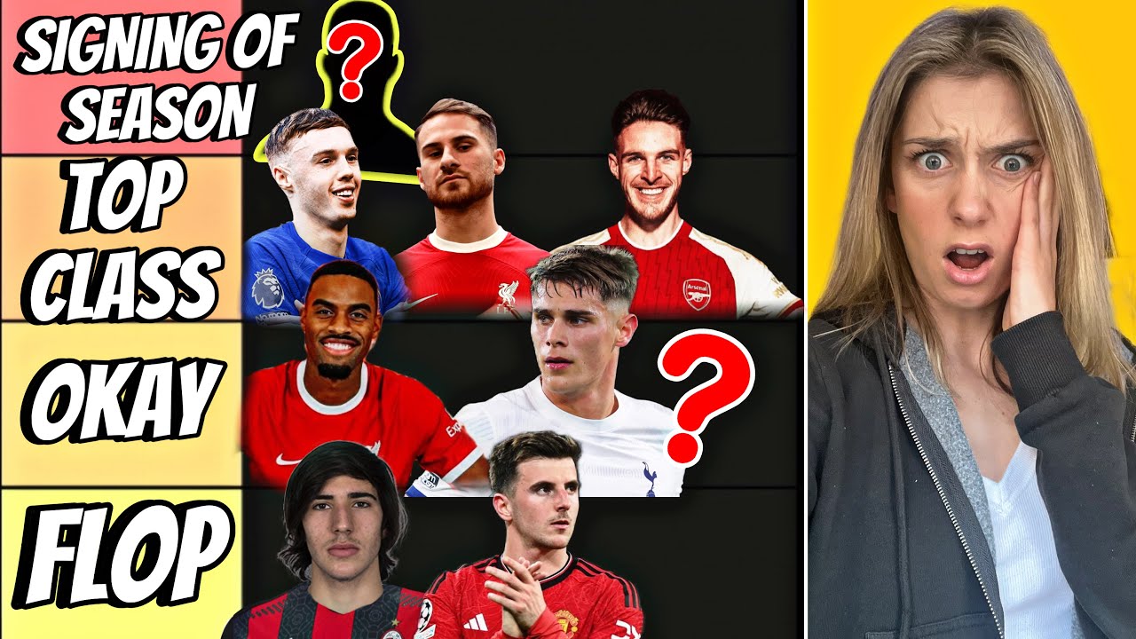 Transfer Signing Ranking Every Premier League Transfer Signing From Last Summer! - YouTube