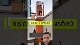 Dış cephe asansörü #reklam #işbirliği değil