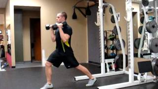 DB Split Curl to Press