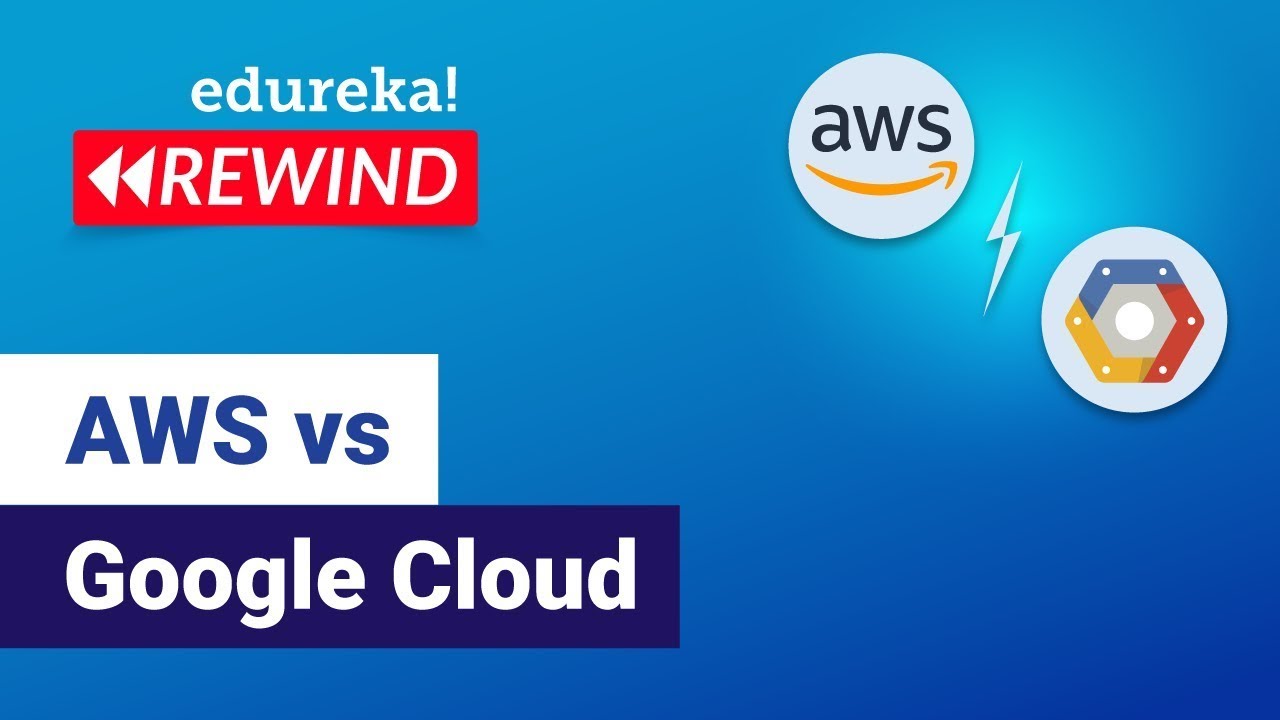 AWS vs Google Cloud | Difference between Amazon AWS and Google Cloud | Edureka | GCP Rewind - 4