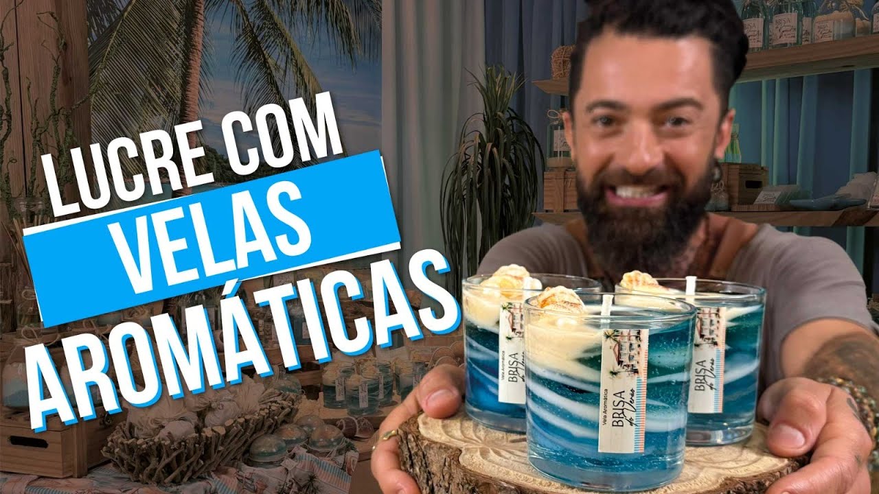 LUCRE COM VELAS AROMÁTICAS