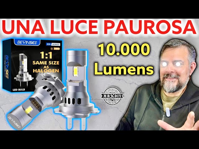 Super powerful 10,000 lumen LED lamps for car and motorcycle