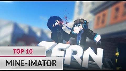 🔥 BRUTAL 🔥 TOP 10 MINE-IMATOR INTRO ANIMATION | Minecraft MC
