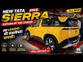 New Tata Sierra 2025 ✅ Return of the Legend! 🔥 Full Exterior &amp; Interior Review