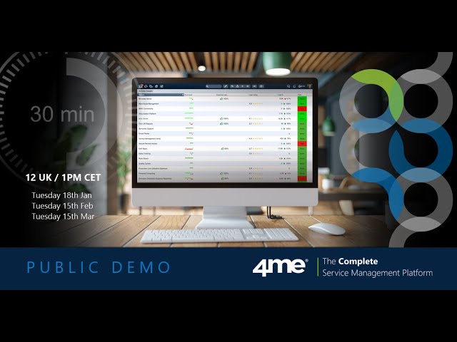 Why 4me is special   a 30 minute public demo  (January recording)