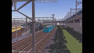 新VRM3★KATOレイアウトプラン6 9完成No75 103系高運転台スカイブルー遠景
