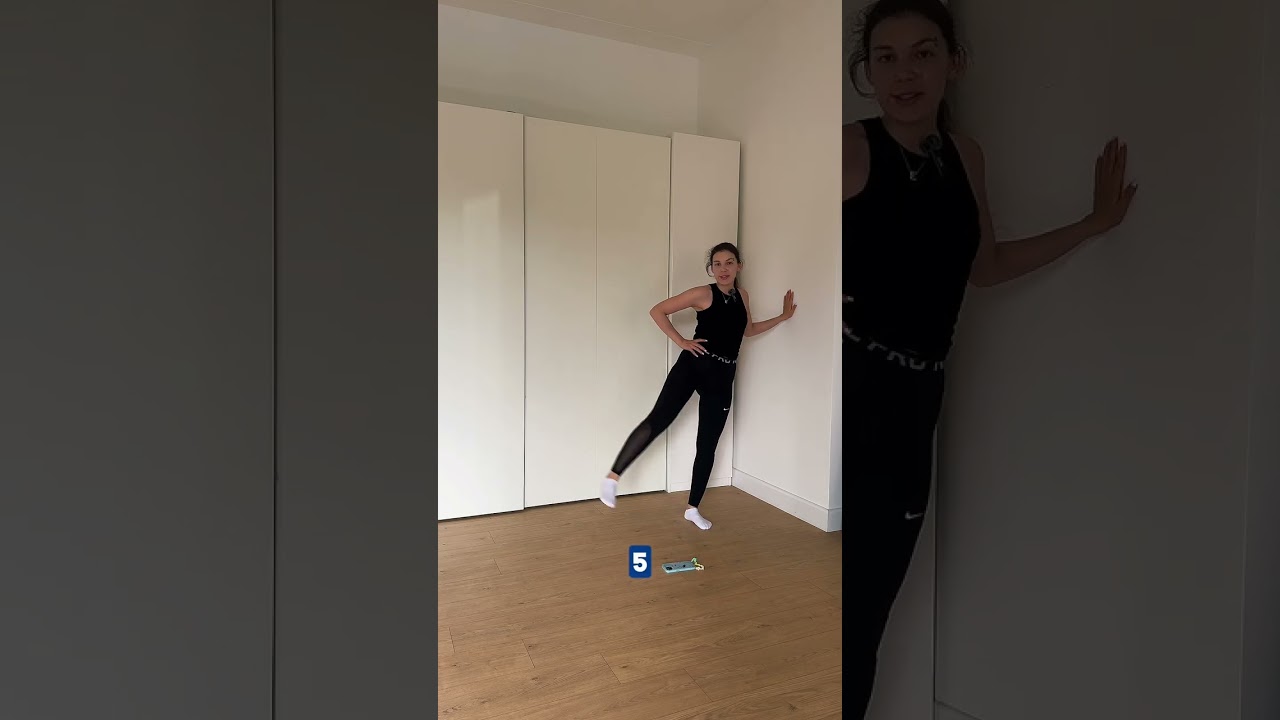 Домашний фитнес: как прокачать ноги и попу без тренажёров! 