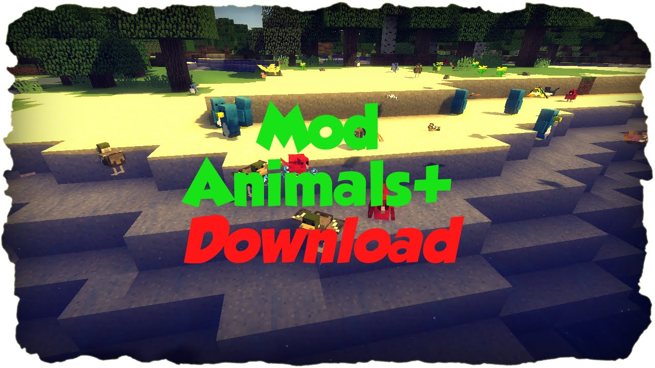 Minecraft/Eine coole Mod Animals+ - YouTube