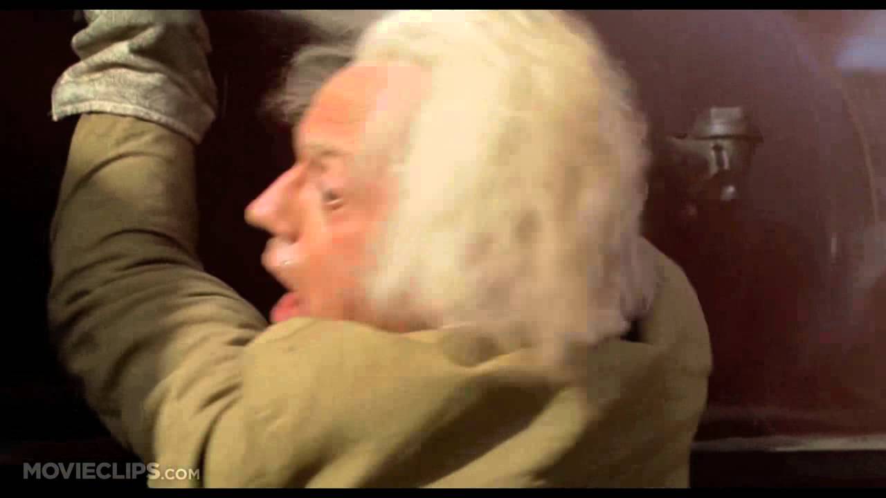 Back to the Future Part 3 810 Movie CLIP   Train Ride to