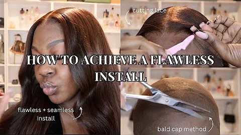 FLAWLESS FRONTAL WIG INSTALL TUTORIAL FOR BEGINNERS | EASY + VERY DETAILED