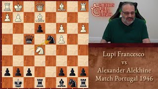 Thumbnail for Five Minutes with Ben: Lupi Francesco vs Alexander Alekhine, Match Portugal 1946