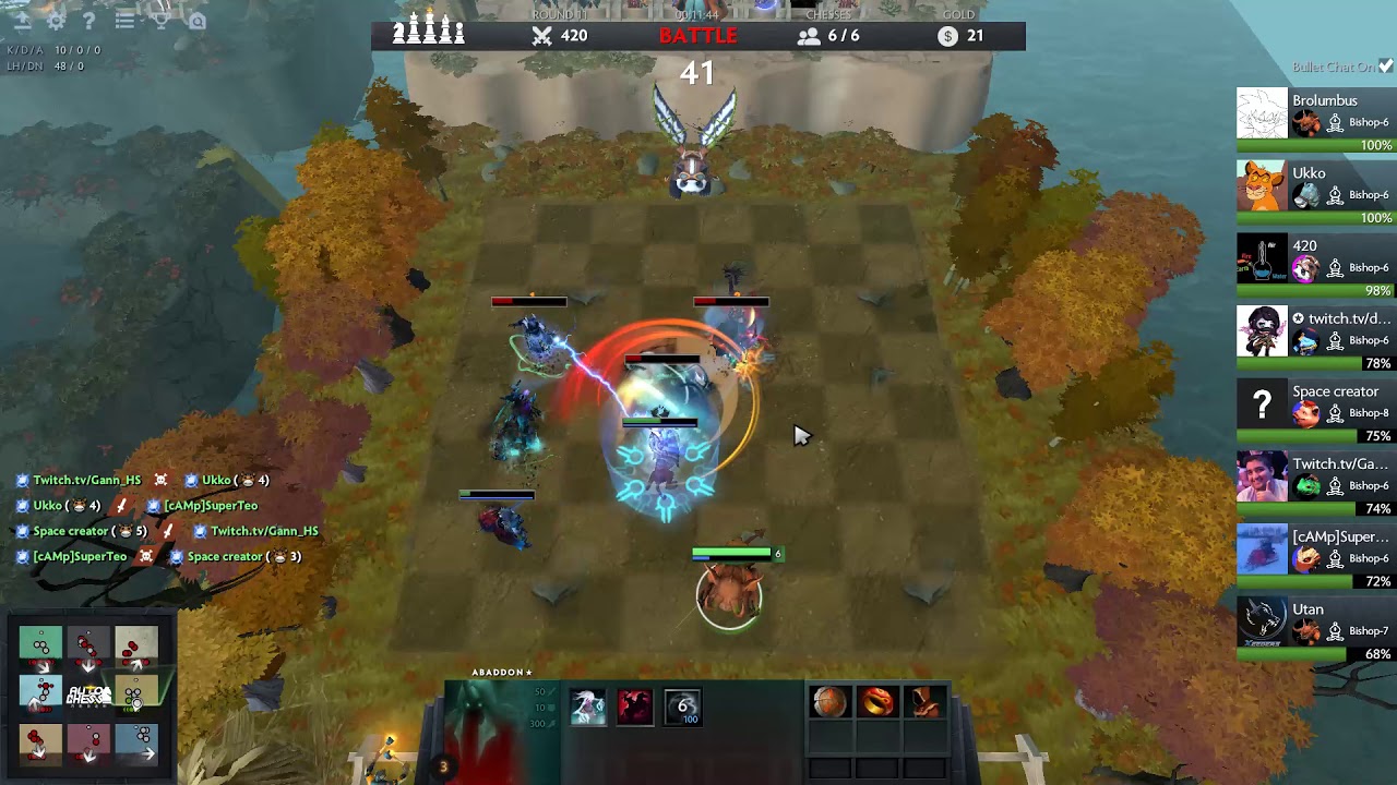 Dota Auto Chess Qihl Bishop Advanced League Game 2 Youtube