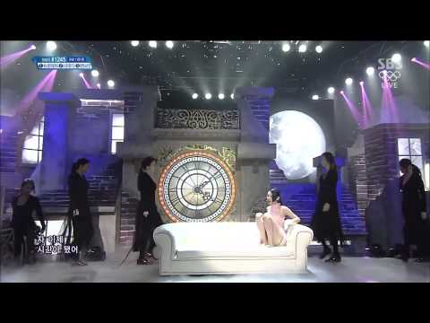 140223 Sunmi Feat  Lena   Full Moon @ Inkigayo Comeback Stage 1080P
