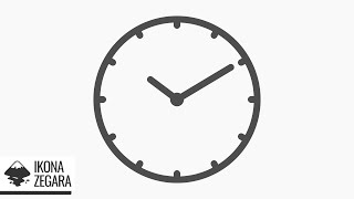 Ikona zegara w Inkscape - efekt obróć kopie
