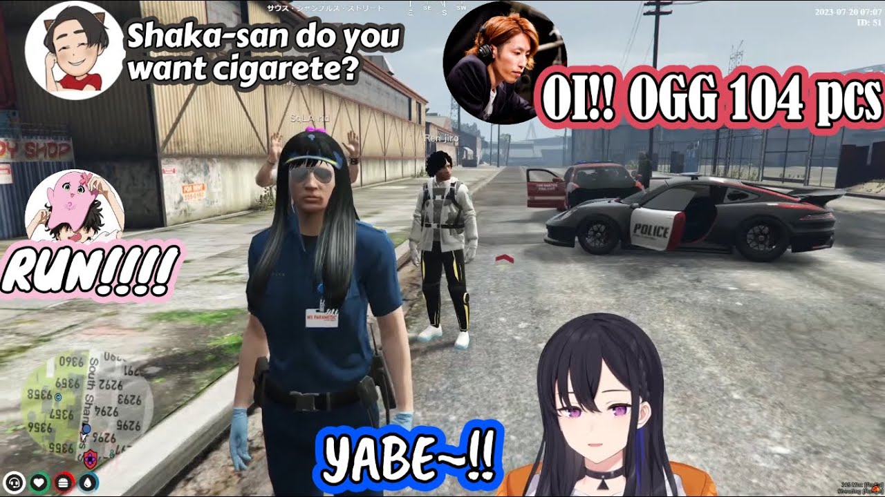 【VCR GTA】ICHINOSE URUHA PART 1/3 The Adventure of 3 Criminal in GTAV [SQLA/RENJIRO/GTAV/VSPO/ENCLIP]