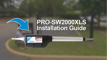 How To Install A GTO Pro Swing Gate Opener - Model SW2000XLS