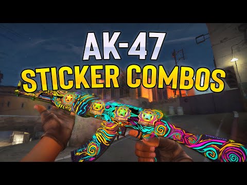 Point Disarray Sticker Combo Best AK-47 Sticker Combinations #2 - CSGO - YouTube