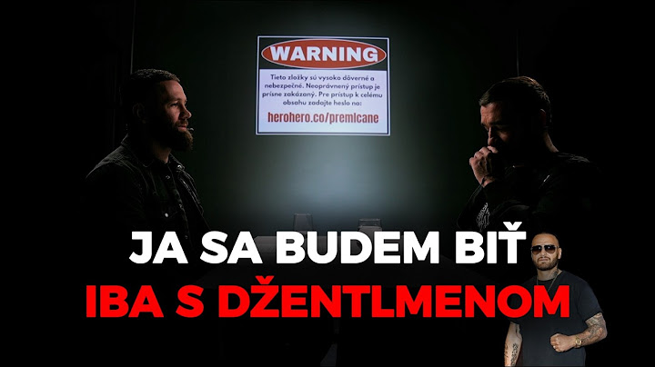 Milan Ondrík: Biť sa budem iba s džentlmenom!| Premlčané