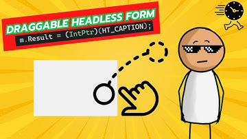 The 2-Minute C# WinForms Draggable Form Challenge!