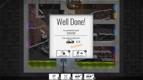 Bridge Constructor Portal Level 49